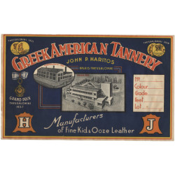 0332 GREEK AMERICAN TANNERY