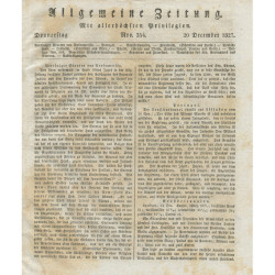 2722 ALLGEMEINE ZEITUNG