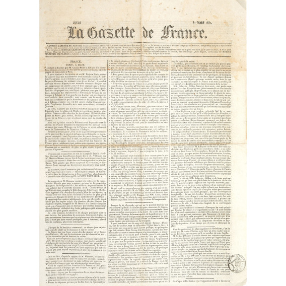 2743 LA GAZETTE DE FRANCE