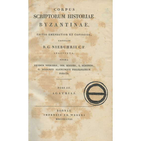 2783 CORPUS SCRIPTORUM HISTORIAE BY