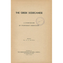 2933 THE GREEK DODECANESE. A sympos